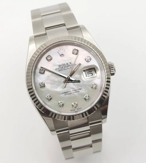 Quality Fake Rolex Datejust 126234 Caliber 3235 Automatic Movement 36mm Steel Case Mens/unisex Watch - Image 16