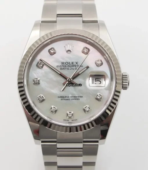 Quality Fake Rolex Datejust 126234 Caliber 3235 Automatic Movement 36mm Steel Case Mens/unisex Watch - Image 3