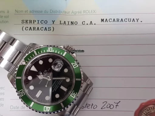 Swiss Fakes Rolex Submariner Date 16610lv Caliber 3135 Automatic Movement 40mm Steel Case Mens/unisex Watch - Image 13