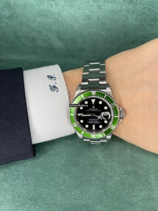 Swiss Fakes Rolex Submariner Date 16610lv Caliber 3135 Automatic Movement 40mm Steel Case Mens/unisex Watch - Image 7