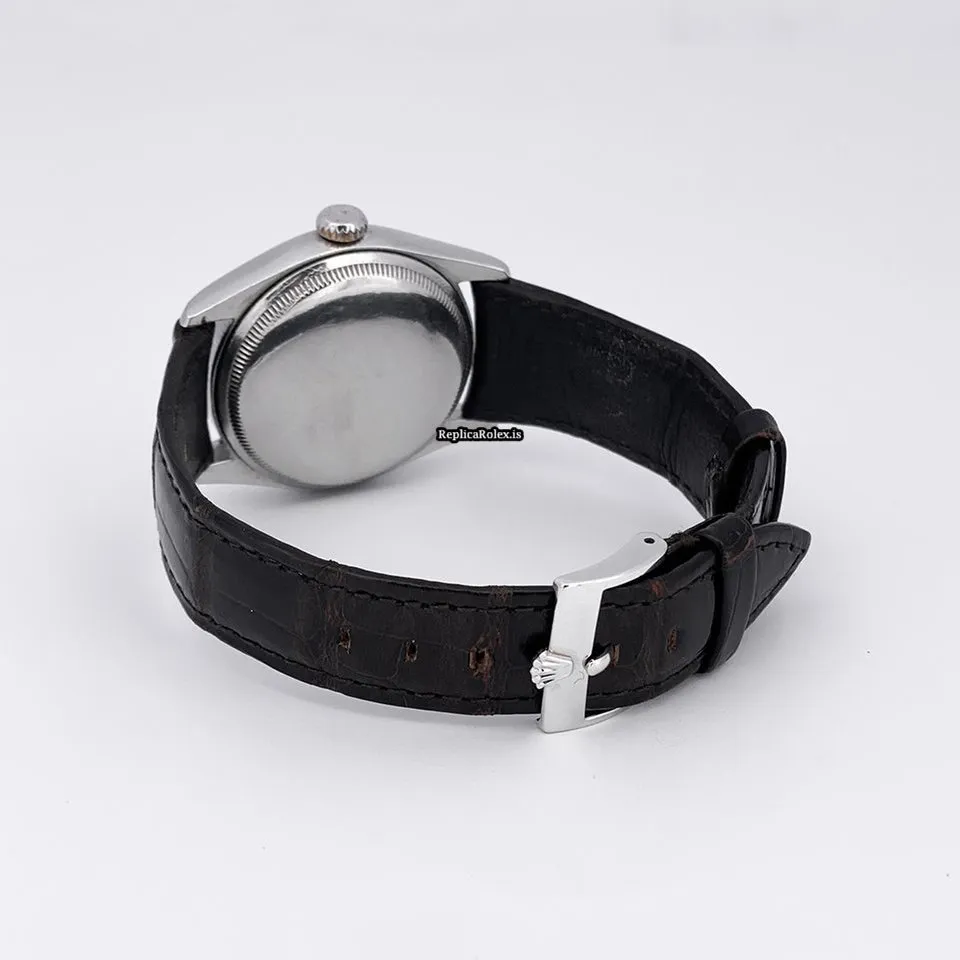 Fantastic Replica Rolex Oyster Perpetual 6107 Automatic Movement 34mm Steel Case Mens/unisex Watch - Image 7