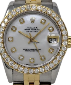 Amazing Replica Rolex Datejust 6827 Automatic Movement 31mm Steel Case Womens Watch