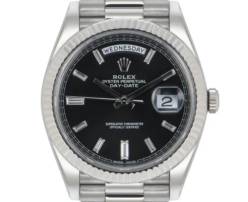 Recommend Copy Rolex Day-date 40 228239 Caliber 3255 Automatic Movement 40mm White Gold Case Mens/unisex Watch - Image 2