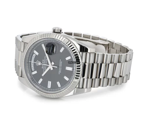 Recommend Copy Rolex Day-date 40 228239 Caliber 3255 Automatic Movement 40mm White Gold Case Mens/unisex Watch - Image 5