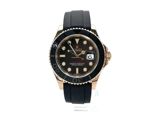 Nice Replicas Rolex Yacht-master 40 116655 Caliber 3135 Automatic Movement 40mm Rose Gold Case Mens/unisex Watch