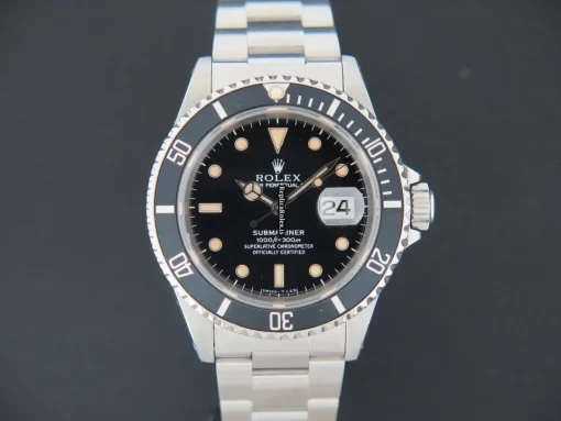 Luxury Fake Rolex Submariner Date 16610 Automatic Movement 40mm Steel Case Mens/unisex Watch - Image 3