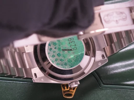 Quality Replica Rolex Day-date 36 118239 Caliber 3155 Automatic Movement 36x43mm White Gold Case Mens/unisex Watch - Image 5