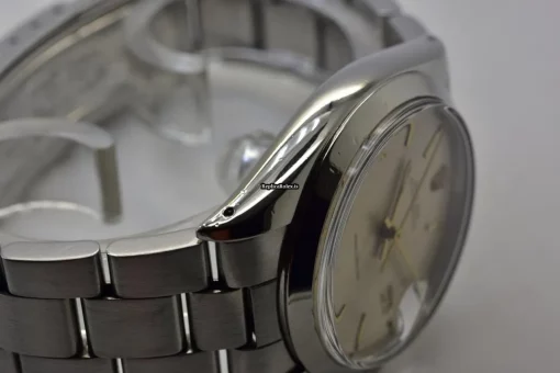 Exquisite Fake Rolex Oyster Precision 6694 Manual Winding Movement 35mm Steel Case Watch - Image 4