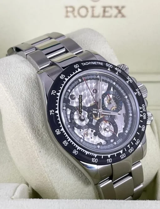 Awesome Fake Rolex Daytona 116520 Caliber 4130 Automatic Movement 40mm Steel Case Mens/unisex Watch - Image 2