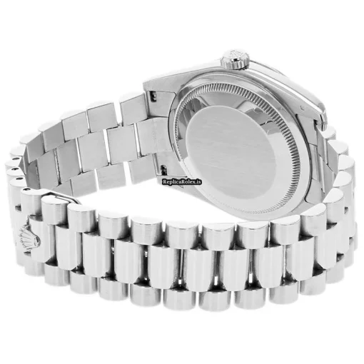 Trustworthy Replica Rolex Day-date 36 118206 Automatic Movement 36mm Platinum Case Mens/unisex Watch - Image 15