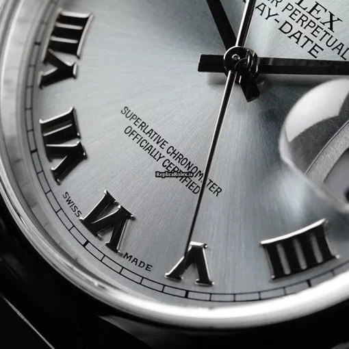 Trustworthy Replica Rolex Day-date 36 118206 Automatic Movement 36mm Platinum Case Mens/unisex Watch - Image 6