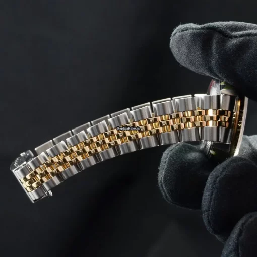 Good Replica Rolex Lady-datejust 69173 Caliber 2135 Automatic Movement 26mm Gold/steel Case Womens Watch - Image 6