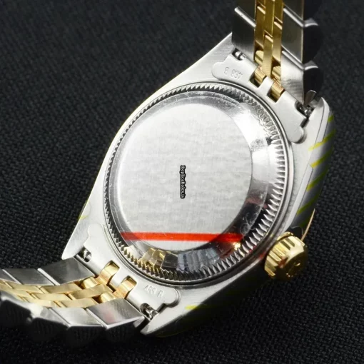 Good Replica Rolex Lady-datejust 69173 Caliber 2135 Automatic Movement 26mm Gold/steel Case Womens Watch - Image 7