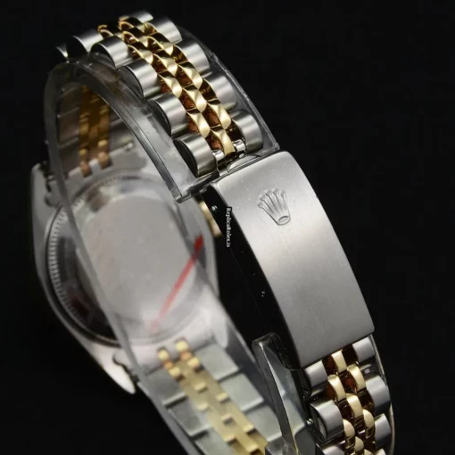 Good Replica Rolex Lady-datejust 69173 Caliber 2135 Automatic Movement 26mm Gold/steel Case Womens Watch - Image 9