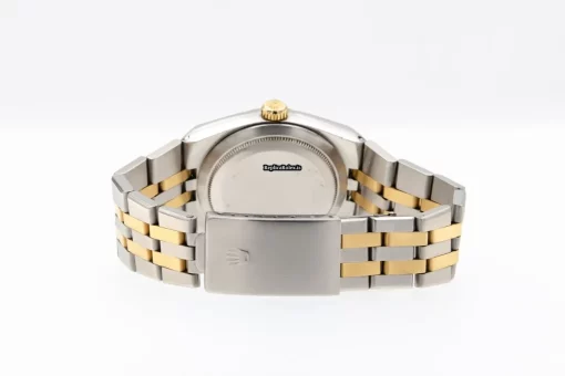 Pleasing Replica Rolex Datejust Oysterquartz 17013 Caliber 5035 Quartz Movement 36x42mm Gold/steel Case Mens/unisex Watch - Image 7