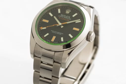 Excellent Replica Rolex Milgauss 116400gv Cosc Automatic Movement 40mm Steel Case Mens/unisex Watch - Image 3