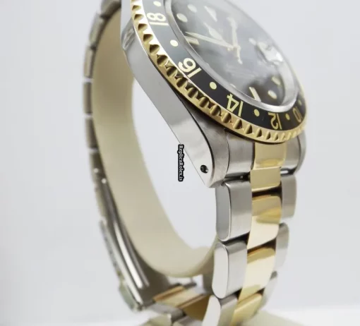 Swiss Fake Rolex Gmt-master II 16713 Caliber 3185 Automatic Movement 40mm Gold/steel Case Mens/unisex Watch - Image 5