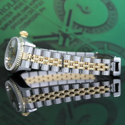 Incredible Replica Rolex Lady-datejust 69173 Caliber 2135 Automatic Movement 26mm Steel Case Womens Watch - Image 10