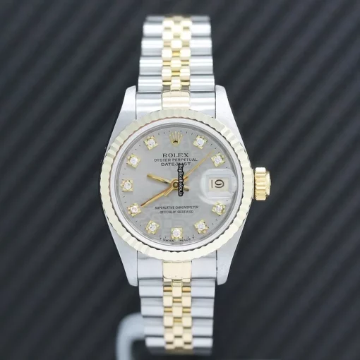 Incredible Replica Rolex Lady-datejust 69173 Caliber 2135 Automatic Movement 26mm Steel Case Womens Watch - Image 3