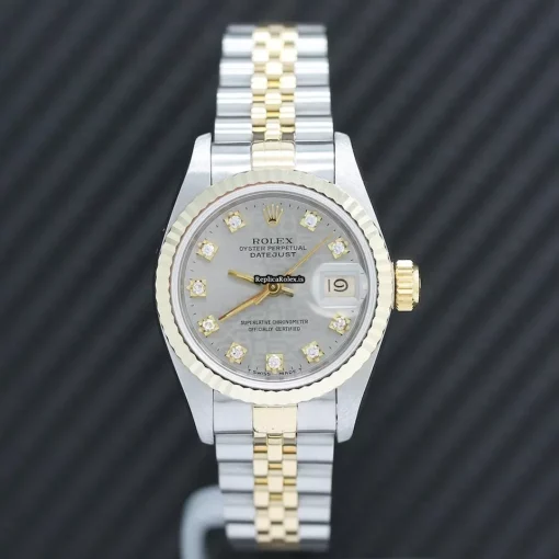 Incredible Replica Rolex Lady-datejust 69173 Caliber 2135 Automatic Movement 26mm Steel Case Womens Watch - Image 5