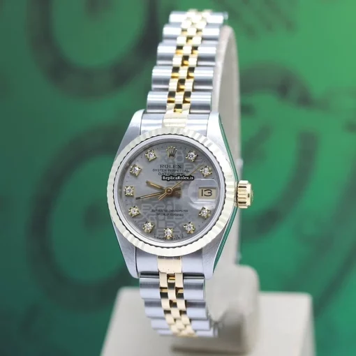 Incredible Replica Rolex Lady-datejust 69173 Caliber 2135 Automatic Movement 26mm Steel Case Womens Watch - Image 8