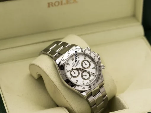 Swiss Fake Rolex Daytona 116520 Cosc Automatic Movement 40mm Steel Case Mens/unisex Watch - Image 9