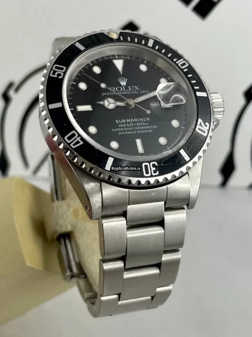 Incredible Fake Rolex Submariner Date 16610 Caliber 3135 Automatic Movement 40mm Steel Case Mens/unisex Watch - Image 6