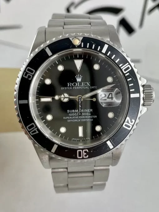 Incredible Fake Rolex Submariner Date 16610 Caliber 3135 Automatic Movement 40mm Steel Case Mens/unisex Watch - Image 7