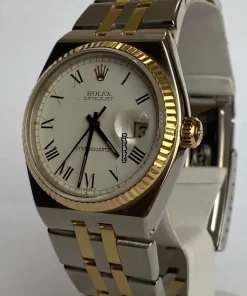 Great Copies Rolex Datejust Oysterquartz 17013 Caliber 5035 Quartz Movement 36x42mm Gold/steel Case Mens/unisex Watch