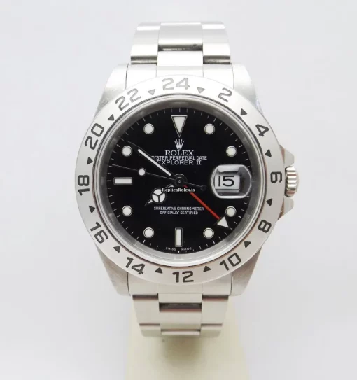 Suitable Replica Rolex Explorer II 16570 Caliber 3185 Automatic Movement 40mm Steel Case Mens/unisex Watch