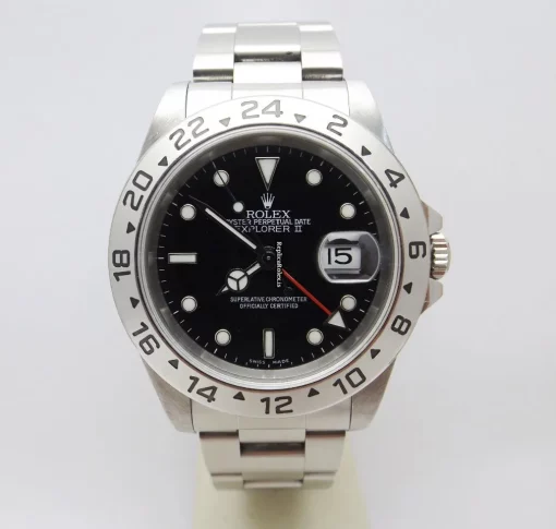 Suitable Replica Rolex Explorer II 16570 Caliber 3185 Automatic Movement 40mm Steel Case Mens/unisex Watch - Image 2