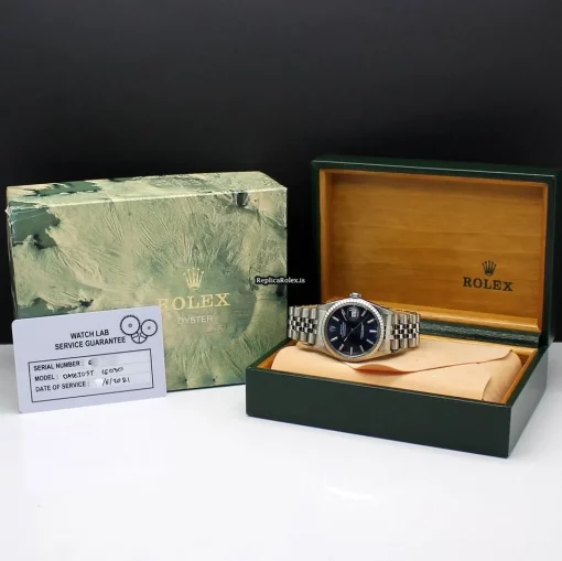 Lovely Replica Rolex Datejust 16030 Caliber 3035 Automatic Movement 36mm Steel Case Mens/unisex Watch - Image 9