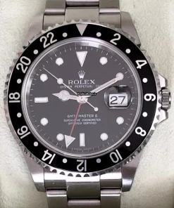 Defect Replica Rolex Gmt-master II 16710 Caliber 3185 Automatic Movement 40mm Steel Case Mens/unisex Watch