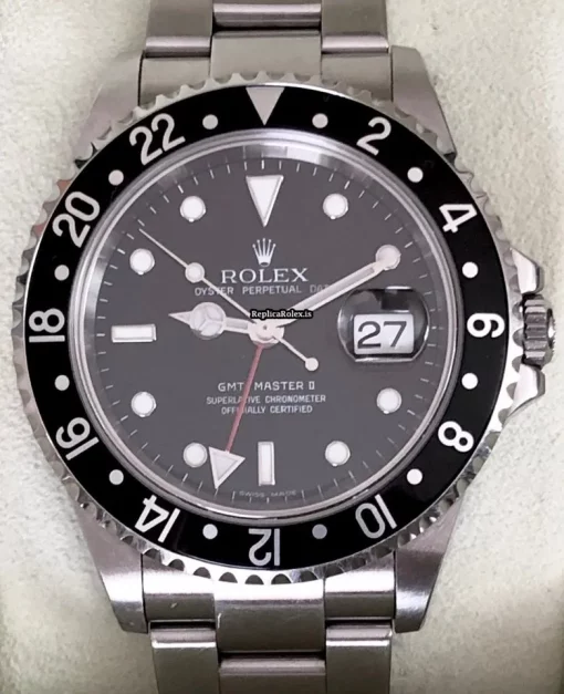 Defect Replica Rolex Gmt-master II 16710 Caliber 3185 Automatic Movement 40mm Steel Case Mens/unisex Watch