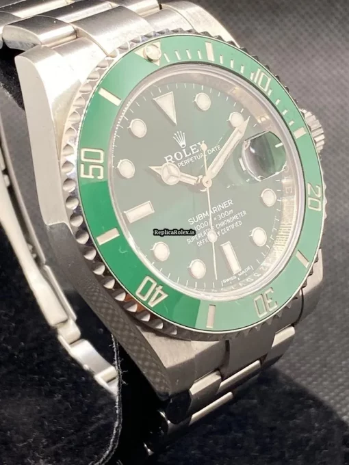 Fine Replica Rolex Submariner Date 116610lv Caliber 3135 Automatic Movement 40mm Steel Case Mens/unisex Watch - Image 7