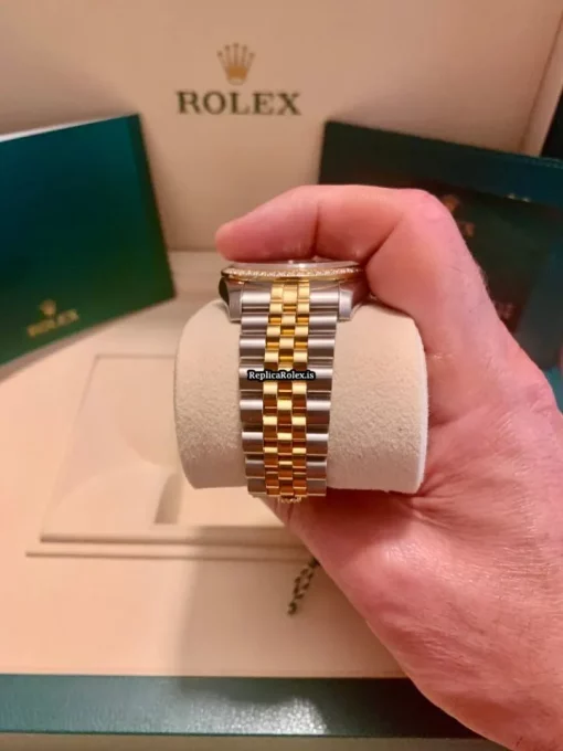 Best Replica Rolex Datejust 116243 Automatic Movement 36mm Gold/steel Case Mens/unisex Watch - Image 3