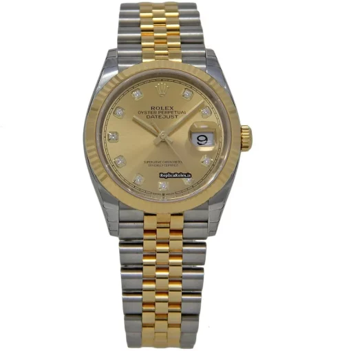 Fantastic Clone Rolex Datejust 126233 Caliber 3235 Automatic Movement 36mm Steel Case Mens/unisex Watch - Image 2