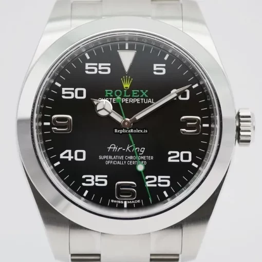 Remarkable Replica Rolex Air King 116900 Automatic Movement 40mm Steel Case Mens/unisex Watch - Image 3
