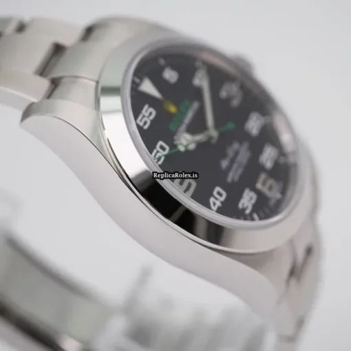Remarkable Replica Rolex Air King 116900 Automatic Movement 40mm Steel Case Mens/unisex Watch - Image 7