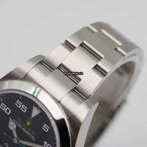 Remarkable Replica Rolex Air King 116900 Automatic Movement 40mm Steel Case Mens/unisex Watch - Image 9