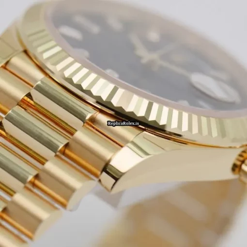 Perfect Replica Rolex Day-date 40 228238 Automatic Movement 40mm Yellow Gold Case Mens/unisex Watch - Image 10