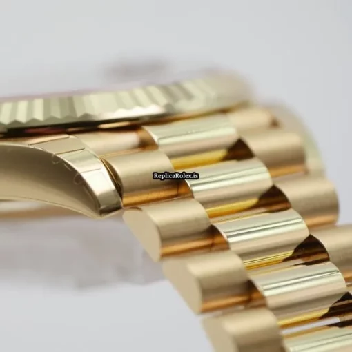 Perfect Replica Rolex Day-date 40 228238 Automatic Movement 40mm Yellow Gold Case Mens/unisex Watch - Image 13