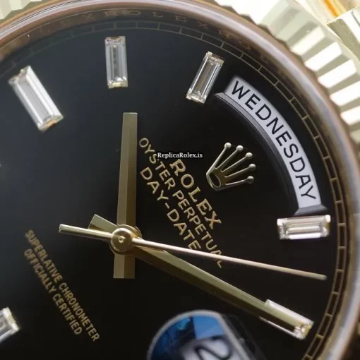 Perfect Replica Rolex Day-date 40 228238 Automatic Movement 40mm Yellow Gold Case Mens/unisex Watch - Image 15