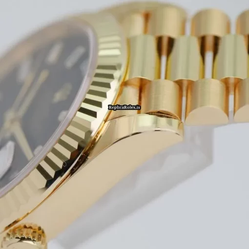 Perfect Replica Rolex Day-date 40 228238 Automatic Movement 40mm Yellow Gold Case Mens/unisex Watch - Image 9