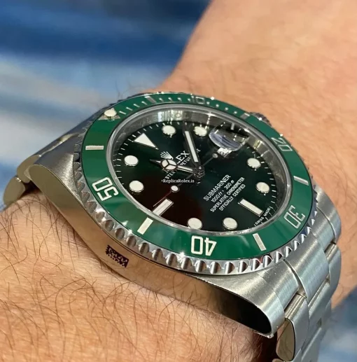 Wholesale Replica Rolex Submariner Date 116610lv Caliber 3135 Automatic Movement 40mm Steel Case Mens/unisex Watch - Image 12
