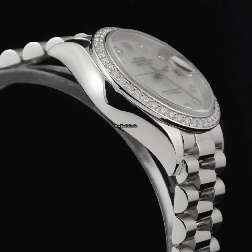 Incredible Replica Rolex Lady-datejust 279136rbr Caliber 2236 Automatic Movement 28mm Platinum Case Womens Watch - Image 14