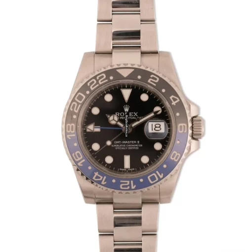 High-end Fake Rolex Gmt-master II 116710blnr Caliber 3186 Automatic Movement 40mm Steel Case Mens/unisex Watch - Image 2