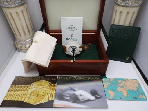 Trustworthy Replica Rolex Daytona 16519 Caliber 4030 Automatic Movement 40mm White Gold Case Mens/unisex Watch - Image 10