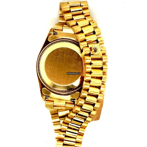 Great Replica Rolex Lady-datejust 6917mdc Caliber 2135 Automatic Movement 26x29mm Yellow Gold Case Womens Watch - Image 5