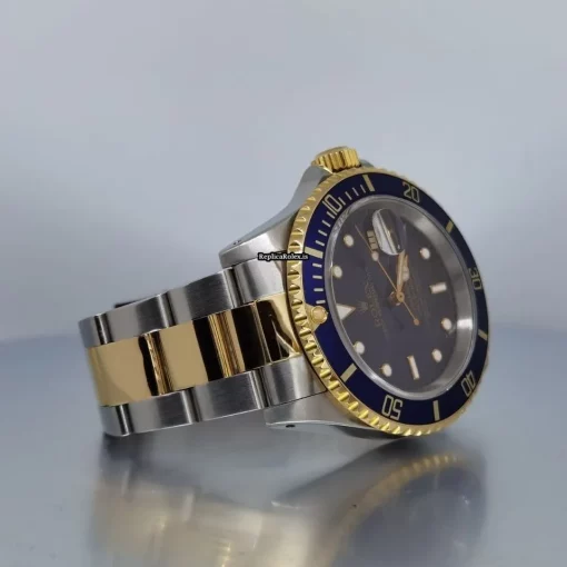 Cool Replica Rolex Submariner Date 16613 Caliber 3135 Automatic Movement 40mm Gold/steel Case Mens/unisex Watch - Image 10